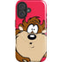 Looney Tunes Tasmanian Devil Zoomed In iPhone 16 Plus Magsafe Impact Case